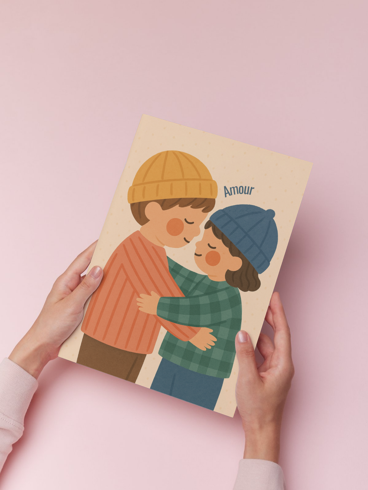 Affiche murale chambre enfant - Affiche amour famille - Fraterie - Amour fraternel - Cadeaux de naissance